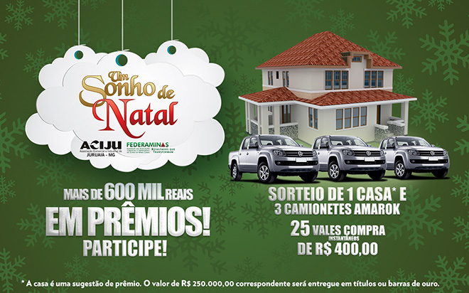 Campanha de Natal - Capital da Lingerie (Juruaia-MG) - Promoção/Sorteio