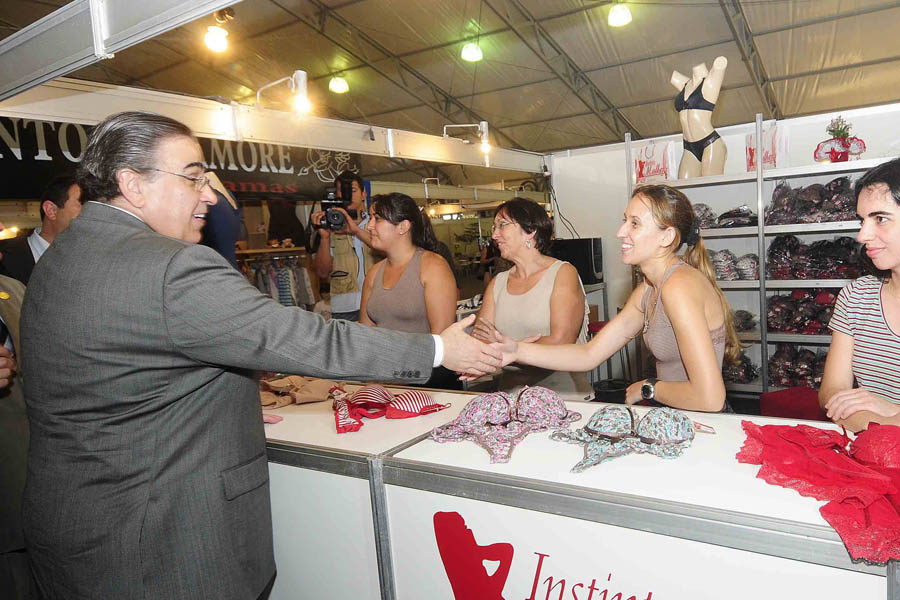 Vice-governador de Minas visita a 14ª Felinju - Feira de Lingerie de Juruaia-MG