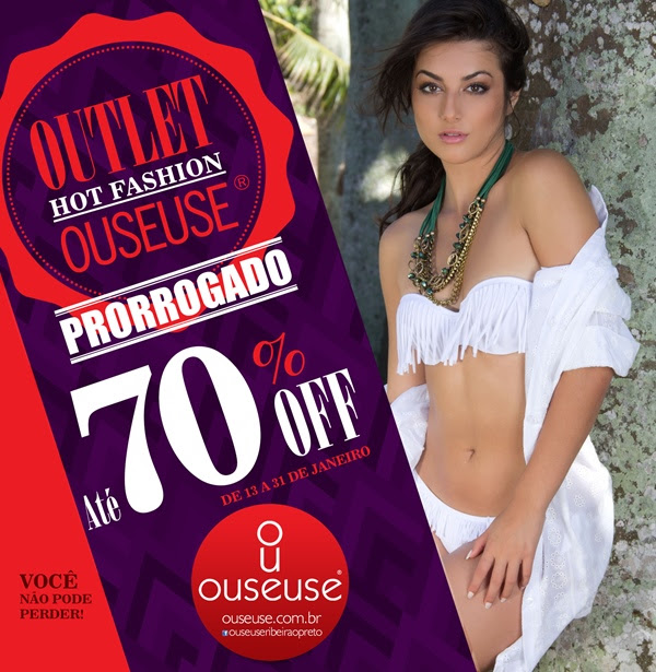 Promoção na OUSE USE Lingerie - Juruaia-MG - Outlet 2014